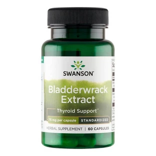 Swanson Blaaswierextract, 75mg, capsules, 60 st.
