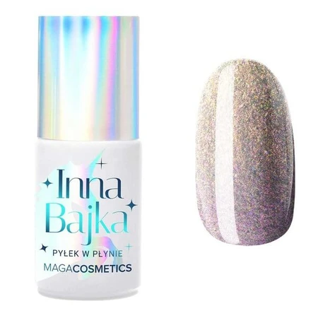 Maga Cosmetics Inna Bajka, esmalte híbrido con polen, 835 Diente Blanco, 6 ml