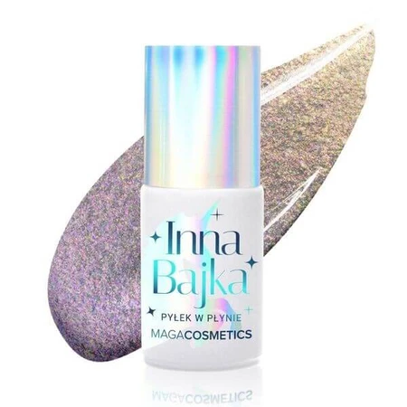 Maga Cosmetics Inna Bajka, esmalte híbrido con polen, 835 Diente Blanco, 6 ml