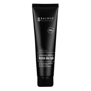 Balneocosmetics Men's Care, crème énergisante et nourrissante pour les mains, 100 ml