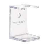 Men Rock, transparent shaving brush stand, 1 piece.