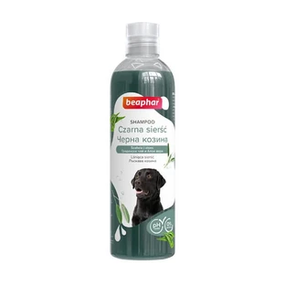 Beaphar Champú Perro Negro, champú para perros de pelo negro, 250 ml