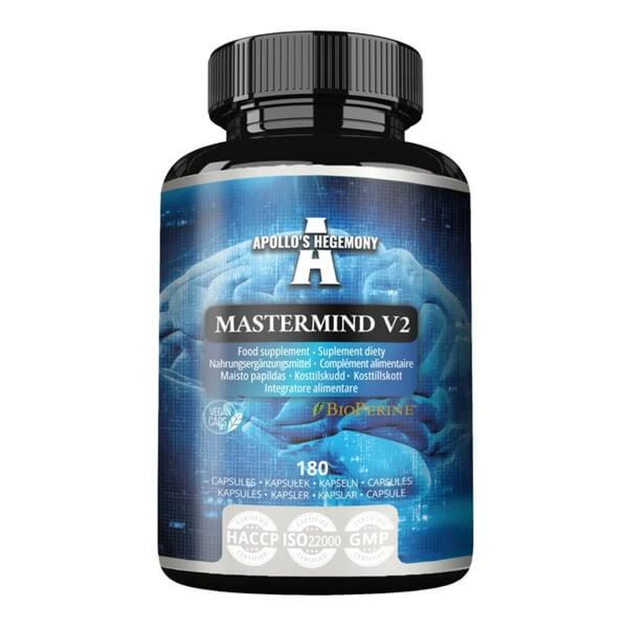 Apollo's Hegemony Mastermind v2, capsules, 180 pcs.