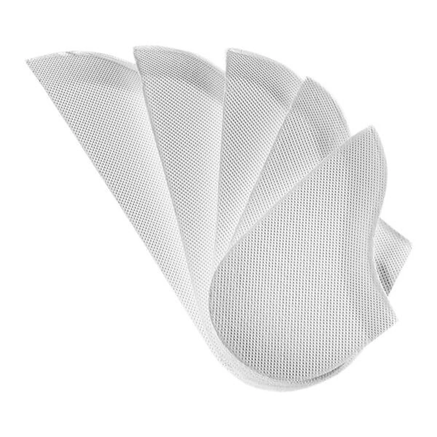 Qmed Supports for foot and knee orthosis, left version, 5 pcs.