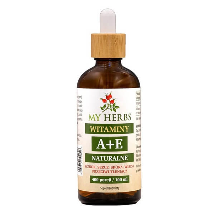 My Herbs Vitamins A+E, drops, 100 ml