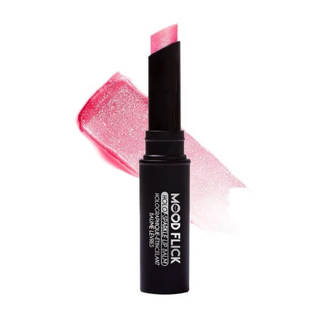 J.Cat Beauty Mood Flick Holo-Sparkle Lip Balm 102, lip balm with holographic shine effect, 2 g
