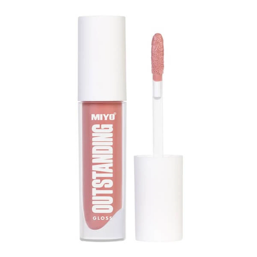 MIYO Outstanding Cool Gloss, kühlender Lipgloss, 34 Bacio, 4 ml
