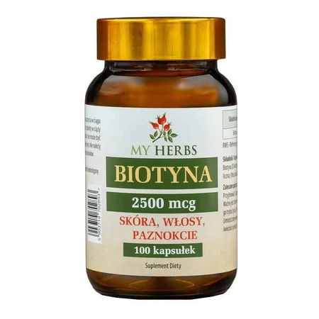 My Herbs Biotin 2500 mcg, capsules, 100 pcs.
