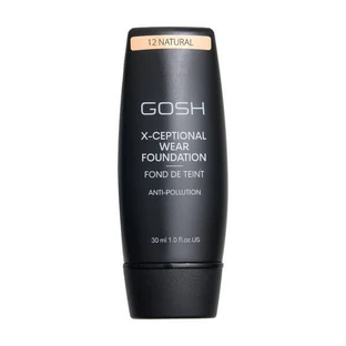 Gosh X-Ceptional Wear, long-lasting foundation, 12 Natural, 35 ml.