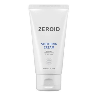 Zeroid Soothing Cream, crème apaisante pour les peaux sèches et sensibles, 80 ml
