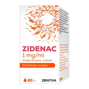 Zidenac, 1 mg/ml, picături orale, 20 ml
