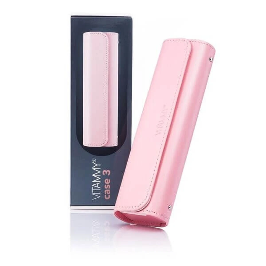 Vitammy Case 3, sonic toothbrush case, pink color, 1 pc.