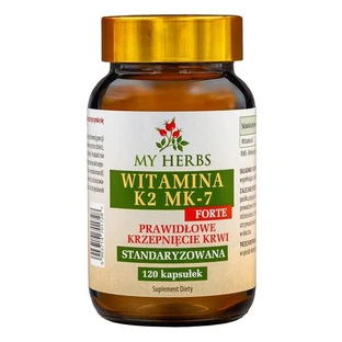 My Herbs Vitamin K2 MK-7 Forte, Kapseln, 120 Stk.