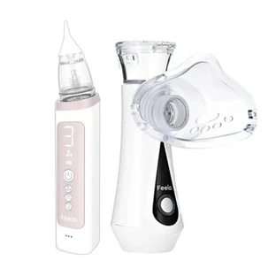 Feelo Family Set, Ultraschallvernebler + elektrischer Nasensauger für Kinder