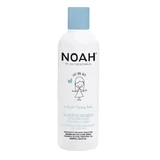 NOAH Kids, shampoo per bambini con latte e zucchero per capelli lunghi, 250 ml