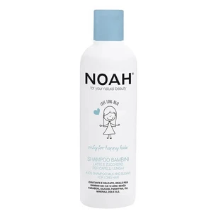 NOAH Kids, champú infantil con leche y azúcar para cabellos largos, 250 ml