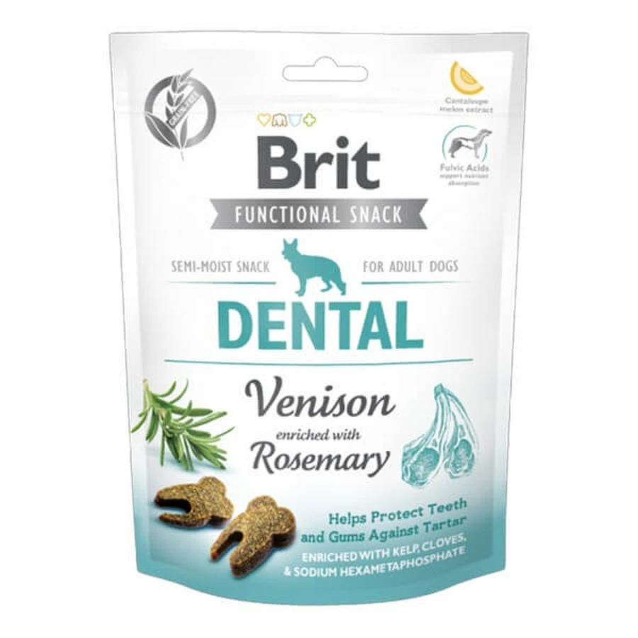 Brit Care Dog Functional Snack Dental Venison, dog treats, 150 g