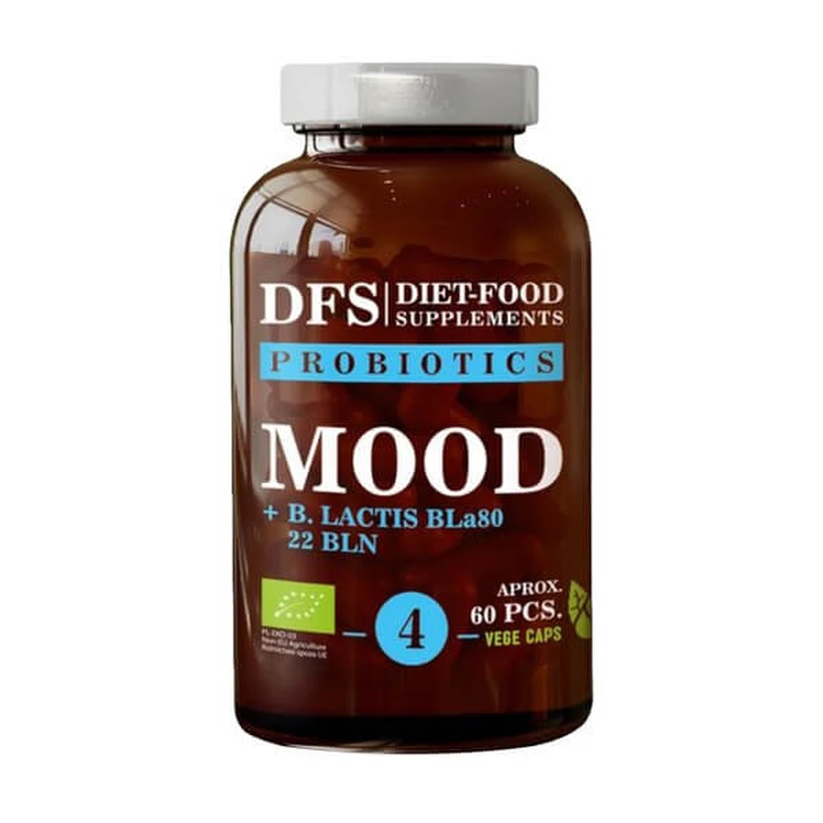 Dieet Voedingssupplementen Probioticum Nr. 4 Bio Mood, capsules, 27 g