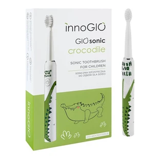 InnoGio, Giosonic Cocodrilo cepillo de dientes sónico GIO-460, 1 ud.