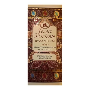 Tesori d'Oriente, Eau de Toilette, Byzance, Rose noire et Labdanum, carton, 100 ml