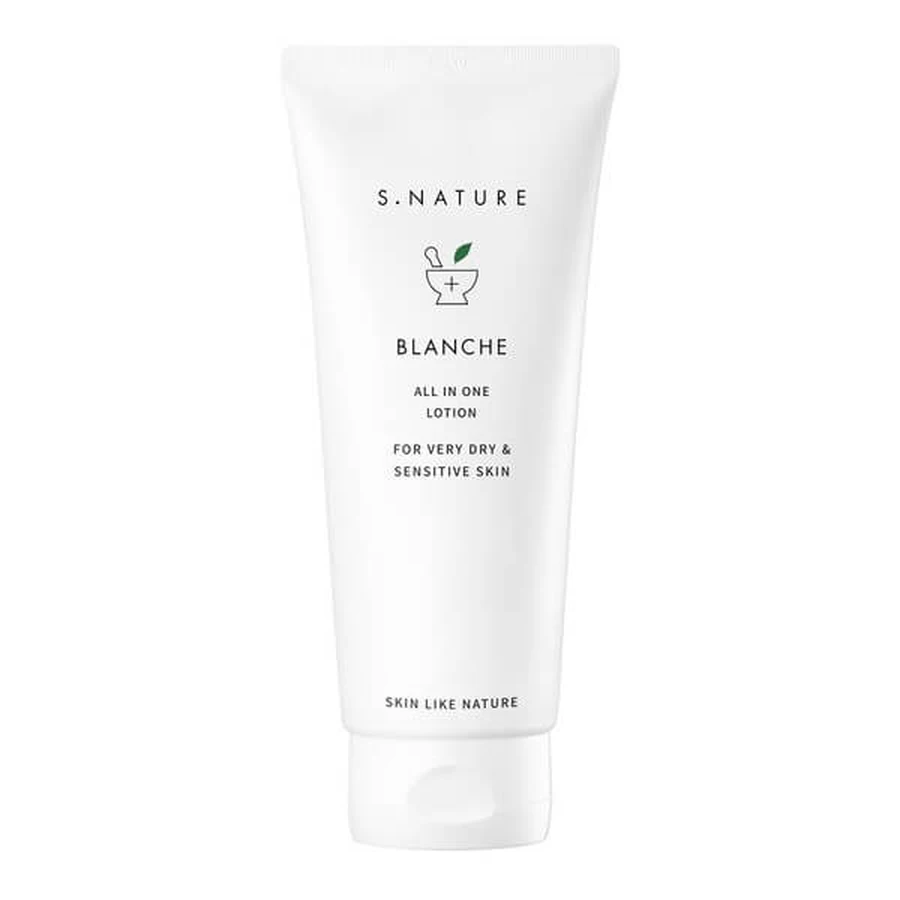 S. Nature Blanche All In One, face and body lotion, 200 ml.