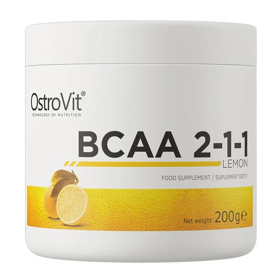 Ostrovit BCAA 2-1-1, lemon flavor, powder, 200 g