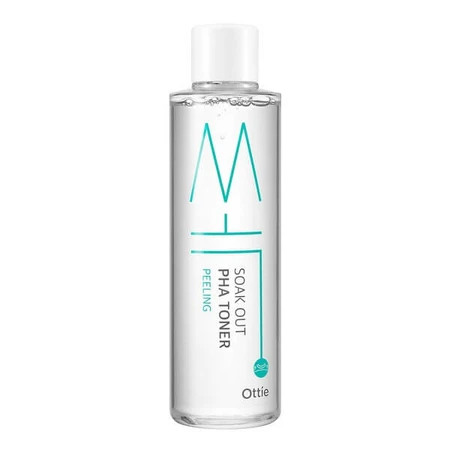 Ottie Soak Out, Gesichtswasser mit PHA-Säure, 210 ml