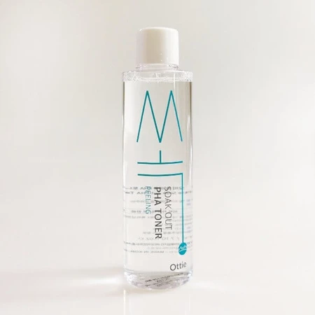 Ottie Soak Out, Gesichtswasser mit PHA-Säure, 210 ml