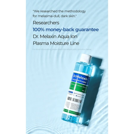 Dr.Melaxin Aqua Ion Plasma Watery Tonert, feuchtigkeitsspendendes Gesichtswasser, 200 ml