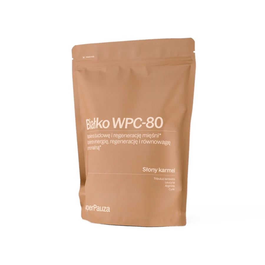 SuperPause Protein WPC-80 Superform, Pulver, gesalzener Karamellgeschmack, 750 g