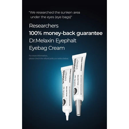 Dr.Melaxin Eyephalt, crema antiarrugas para el contorno de ojos, 10 ml