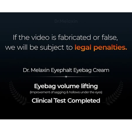 Dr.Melaxin Eyephalt, crema antiarrugas para el contorno de ojos, 10 ml