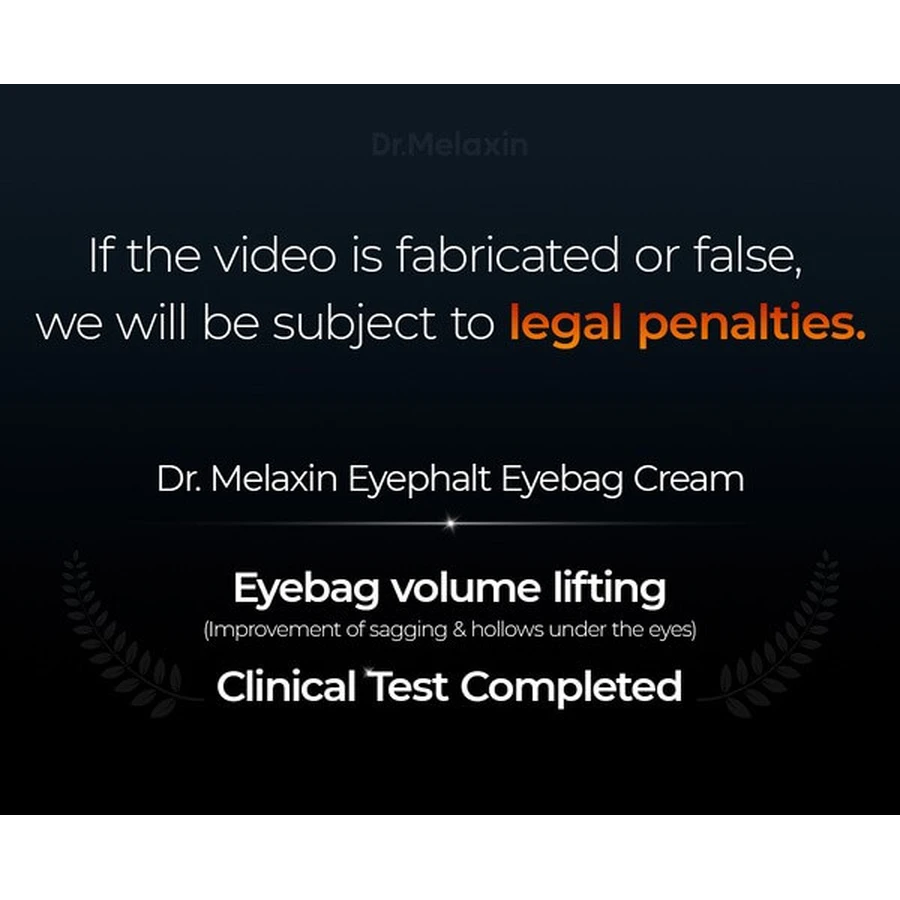 Dr.Melaxin Eyephalt, crema antiarrugas para el contorno de ojos, 10 ml