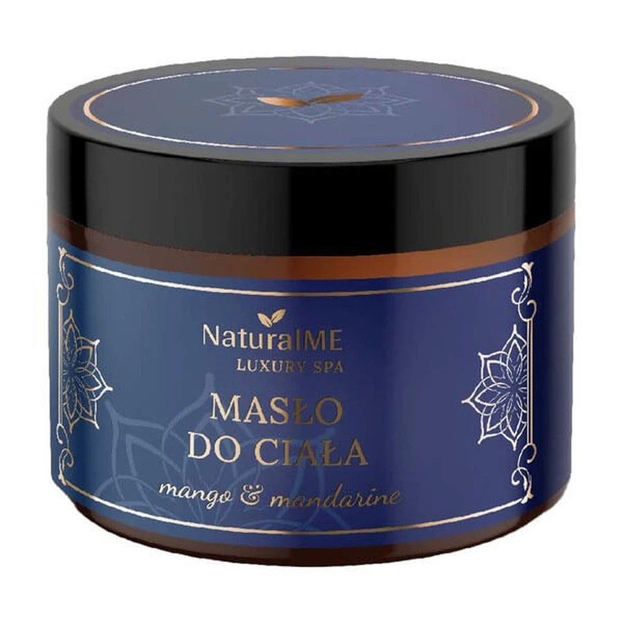 NaturalME Luxury SPA, manteca corporal, mango y mandarina, 200 ml