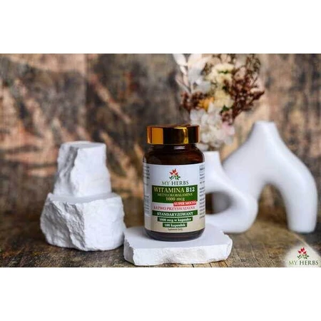 My Herbs Vitamine B12 Méthylcobalamine, gélules, 100 pcs.