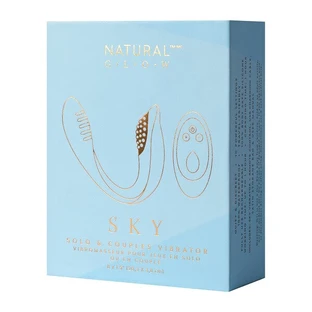 Natural Glow Sky, Vibrator, erotisches Massagegerät, 1 Stk.