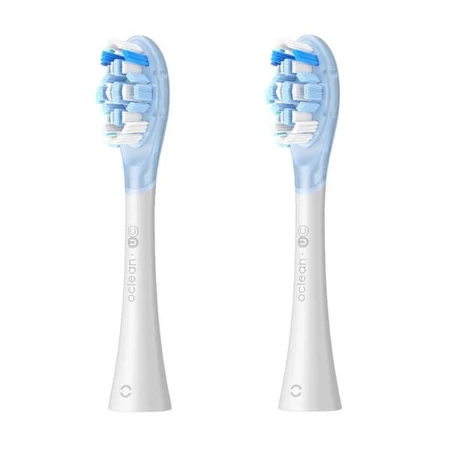 Oclean Ultra Clean, toothbrush tips, white, 2 pcs.