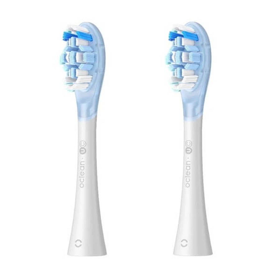 Oclean Ultra Clean, toothbrush tips, white, 2 pcs.