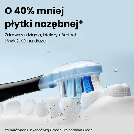 Oclean Ultra Clean, toothbrush tips, white, 2 pcs.