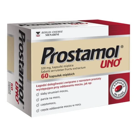 Set Prostamol Uno, 320 mg, zachte capsules, 60 st. + Rutinoscorbin, filmomhulde tabletten, 210 st.