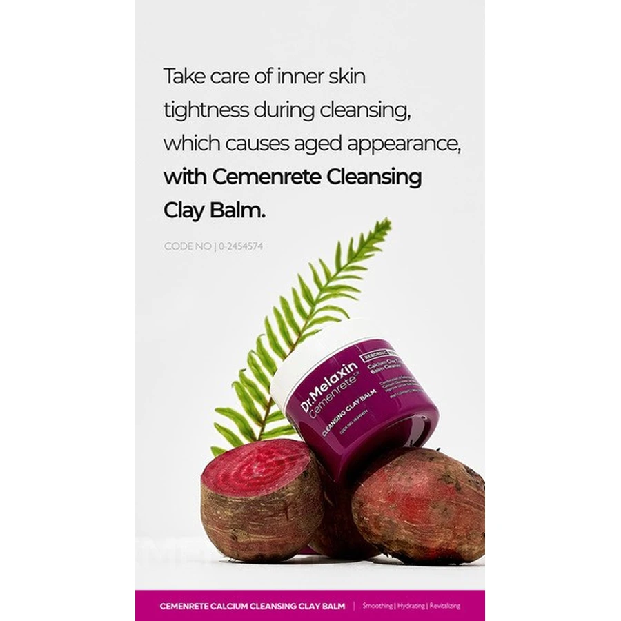 Dr.Melaxin Cemenrete Cleansing Clay Balm, makeup remover and care balm, 100 ml