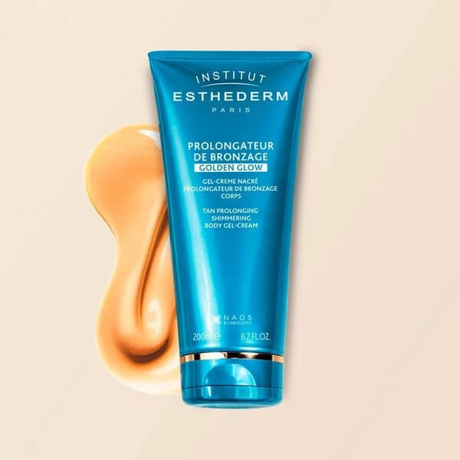 Esthederm Tan Prolonging Shimmering Body Gel-Cream, gel-crema para prolongar la duración del bronceado, 200 ml