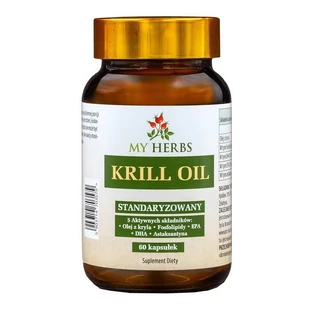 My Herbs Krill Oil, capsules, 60 pcs.