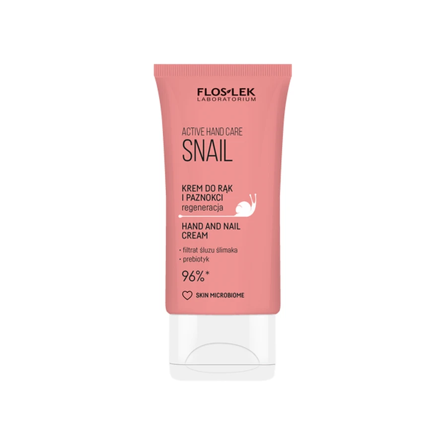 Flos-lek Set Hand &amp; Lip Duo Care Snail, Handcreme, 50 ml + Lippenstift, 4 g