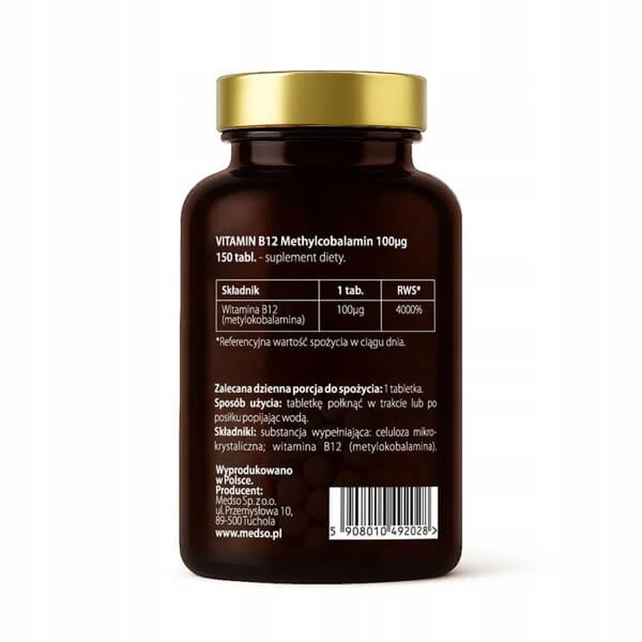 Medso Vitamine B12, comprimés, 150 pcs.