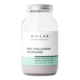 D-LAB Pro Collagene Souplesse, polvo, sabor grosella negra, 185,2 g