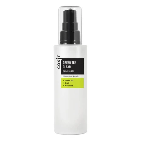 Coxir Green Tea Clear, émulsion à l'extrait de thé vert, 100 ml