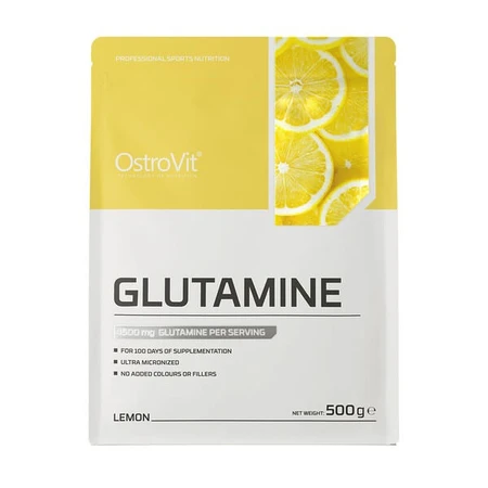 OstroVit Glutamine, goût citron, poudre, 500 g