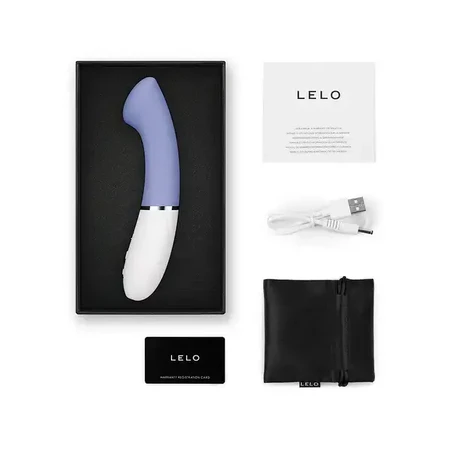 LELO Gigi 3, G-Punkt-Vibrator, Puderblau, 1 Stk.