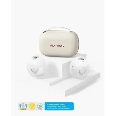Momcozy M5, extractor de leche doble, color gris, 1 ud.